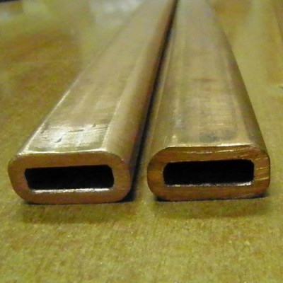 Волноводная латунная труба 2.4x1.2x0.8 мм Л96 ГОСТ 20900-75